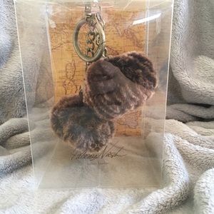 Patricia Nash 100% Sheepskin Sherpa keychain balls